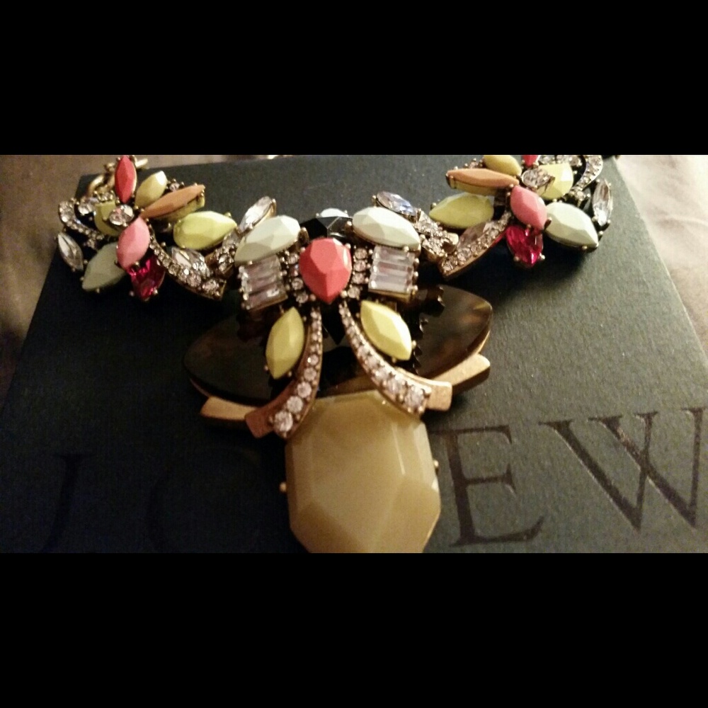 J. Crew Factory Multicolor Statement Necklace